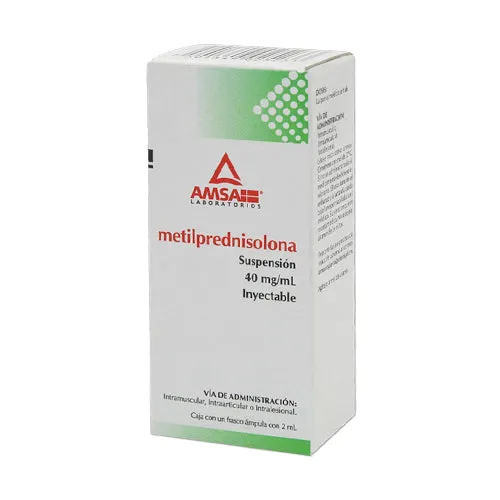 Metilprednisolona 40 Mg Fa